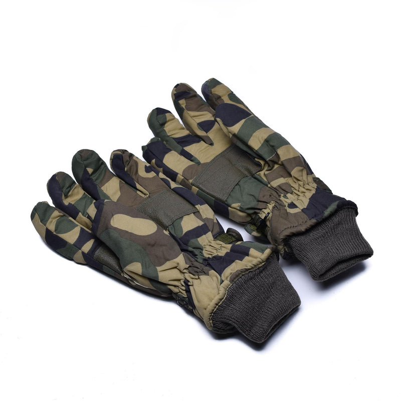 Marke Thinsulate Handschuhe Winter Woodland Flecktarn Olive Camouflage