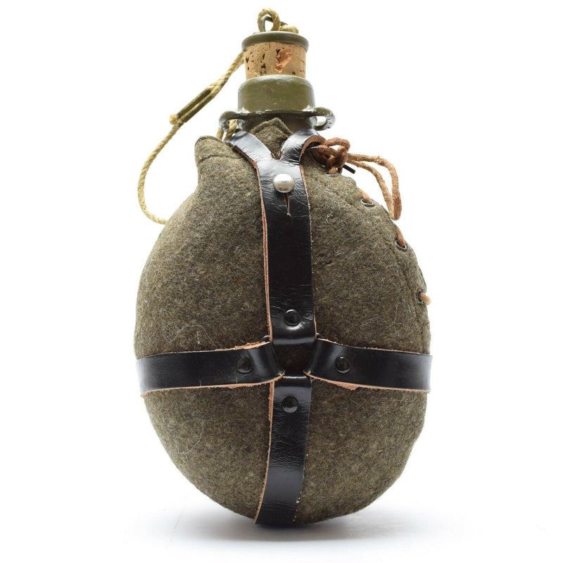 Original Trinkflasche der tschechischen Armee M60, Wasserflasche, Feldflasche, Korkenverschluss 