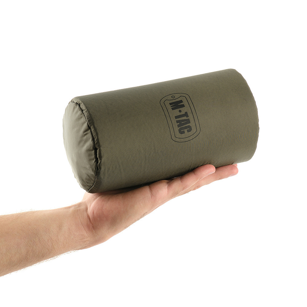 M-TAC aufblasbare Isomatte 195 x 58 x 5 cm, leichte Campingmatte, Oliv