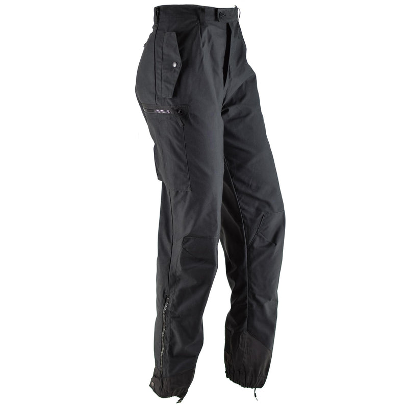 Original Schwedische Armee M90 ​​Hose Schwarz Feld Kampfhose BDU Neu