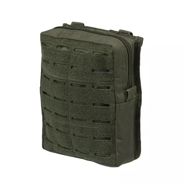 MIL-TEC Lasercut Taktische Gürteltasche Field Utility Case Molle große Tasche oliv