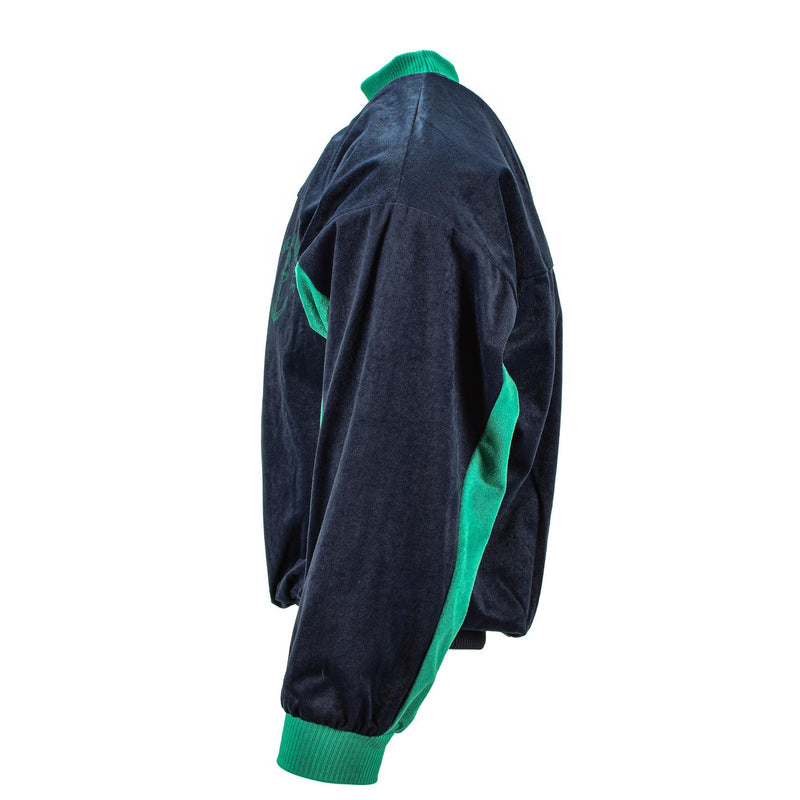 Echter französischer Armeepullover, Marinegrün, Trainingsanzug, Rollkragen, Sportpullover, NEU