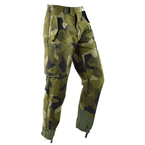 Original schwedische Militärhose M90 ​​Splinter Camouflage Feldkampfhose BDU