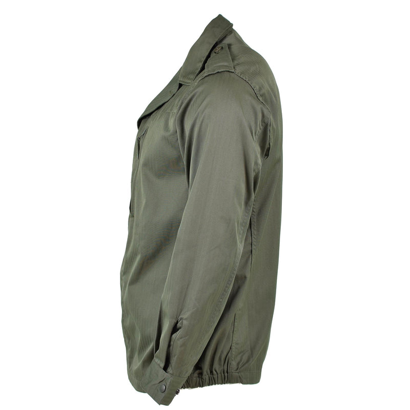 Original französische Armee F2 Kampfjacke Militärausgabe Überschusshemd oliv OD NEU