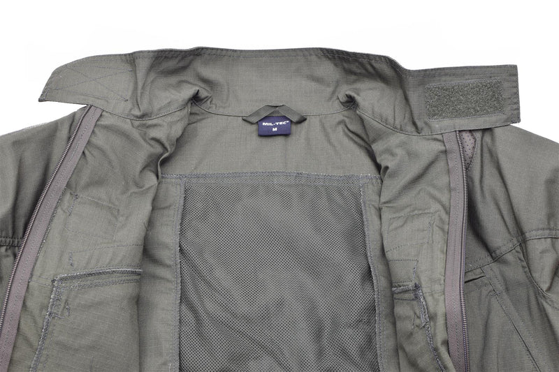 Chimera-Jacke im Militärstil der Marke Mil-Tec aus olivgrüner Ripstop-Kampfuniform