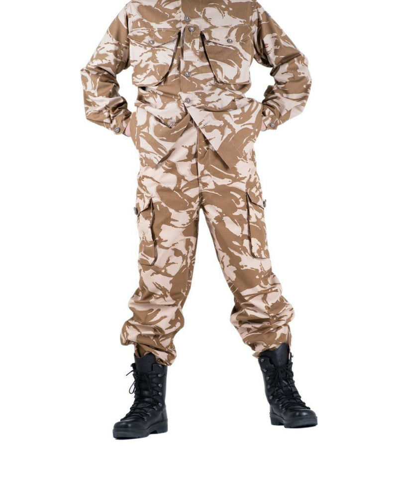 Echte britische Armee Kampfhose Wüsten Militärhose winddicht NEU