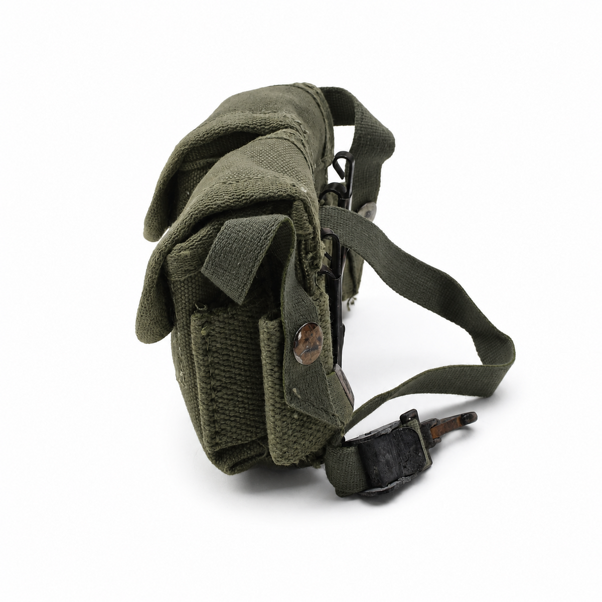 Original griechischer Militär-Handgranatenbeutel im M56-Stil, Army Surplus Olive