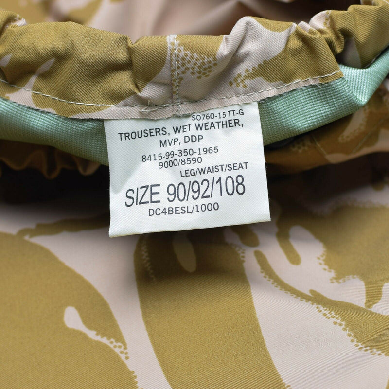 Echte britische Armee Kampfhose Wüste Militärhose wasserdicht Goretex