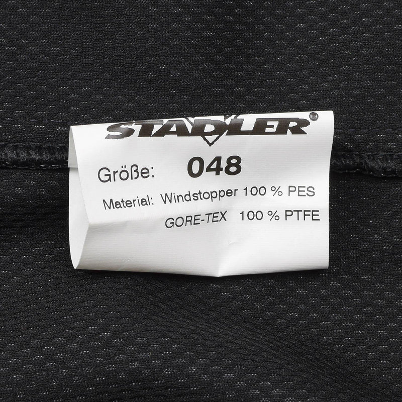 Windstopper-Jacke im Militärstil, winddicht, Gore-Tex-Membran, wasserdicht, schwarz