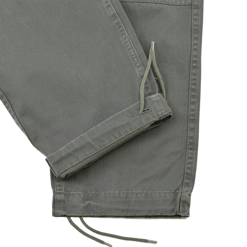 Originale Hose der französischen Militärluftwaffe, grau, verstärkte Arbeits-Cargohose