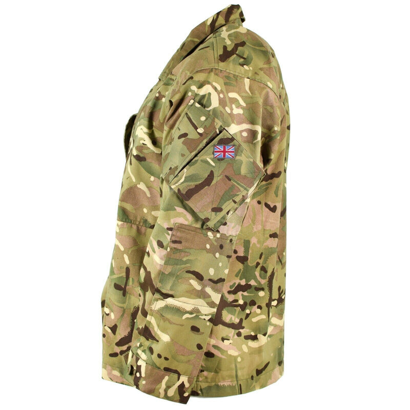 Echte britische Armeejacke Kampf MTP Camouflage Feldhemd leichtes Militär NEU