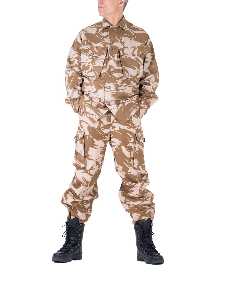 Echte britische Armee Kampfhose Wüsten Militärhose winddicht NEU