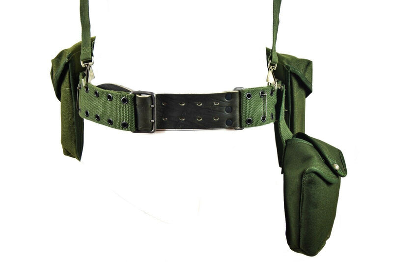 Original schwedische Armee Webbing Rig System 304 taktischer Gürtel H-Straps Hosenträger
