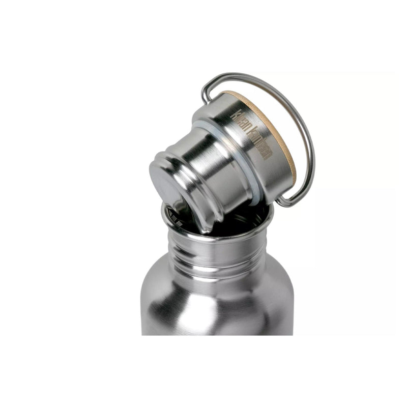 Klean Kanteen Optimus Edelstahl-Wasserflasche 800 ml Trinkflasche für Wanderungen