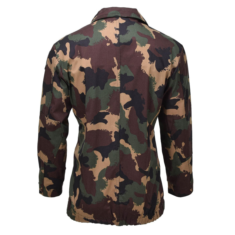 Original ungarische Militär Feldjacke M1990 vierfarbige Waldhemden NEU