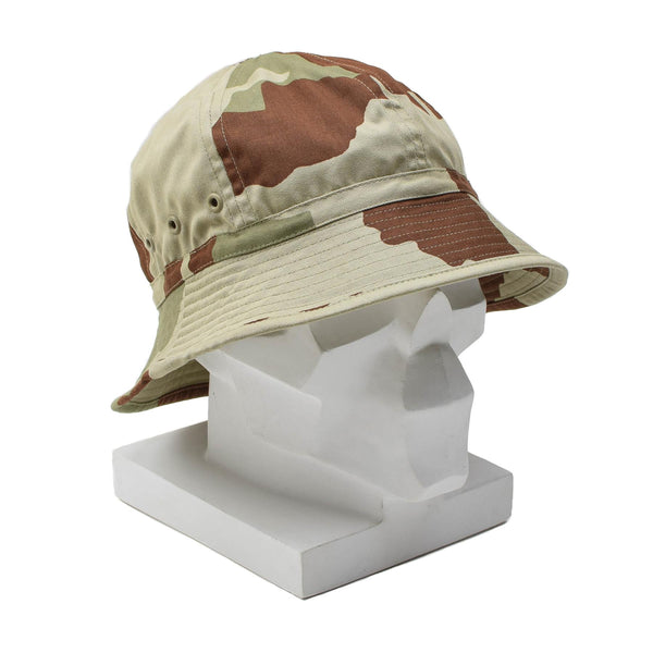Echter französischer Militär-Buschhut, weicher Daguet-Tarn-Panama, leicht, NEU