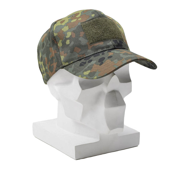Leo Kohler Militär Feldmütze Baseballmütze BW Flecktarn Camouflage Schirmmütze