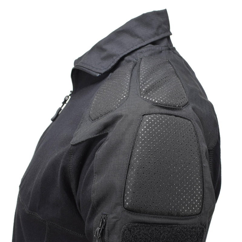 Mil-Tec Brand Militärstil strapazierfähiges taktisches Kampfhemd Chimera schwarz