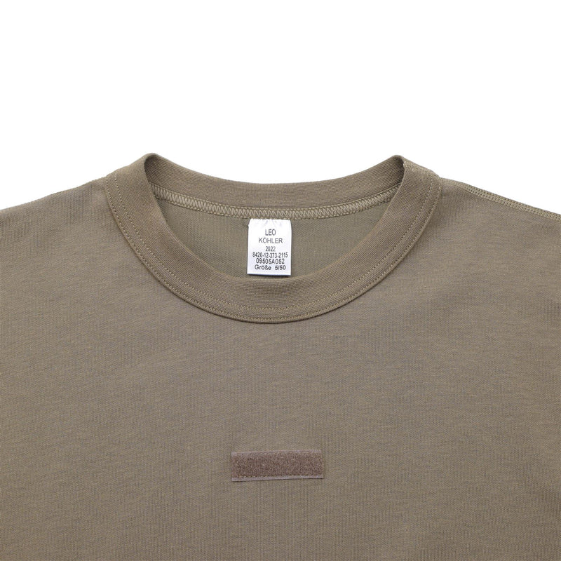 Leo Kohler Militär T-Shirts Armee Truppen Uniform Base Layer Top Unterwäsche khaki