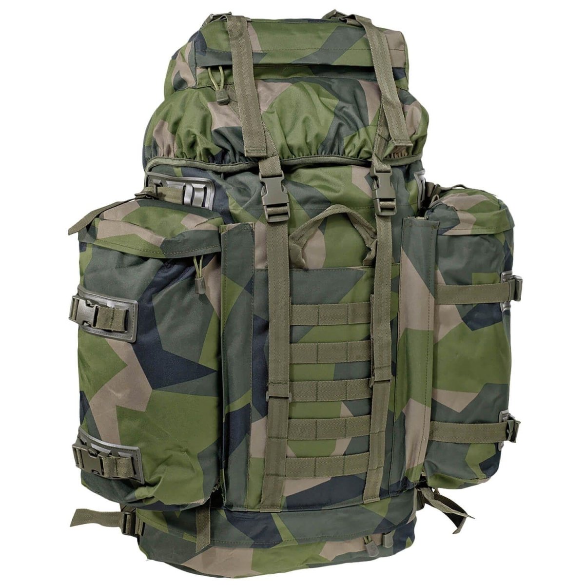 A.Blochl BW Bergwanderrucksack Campingrucksack Outdoorrucksack groß M90 camo NEU
