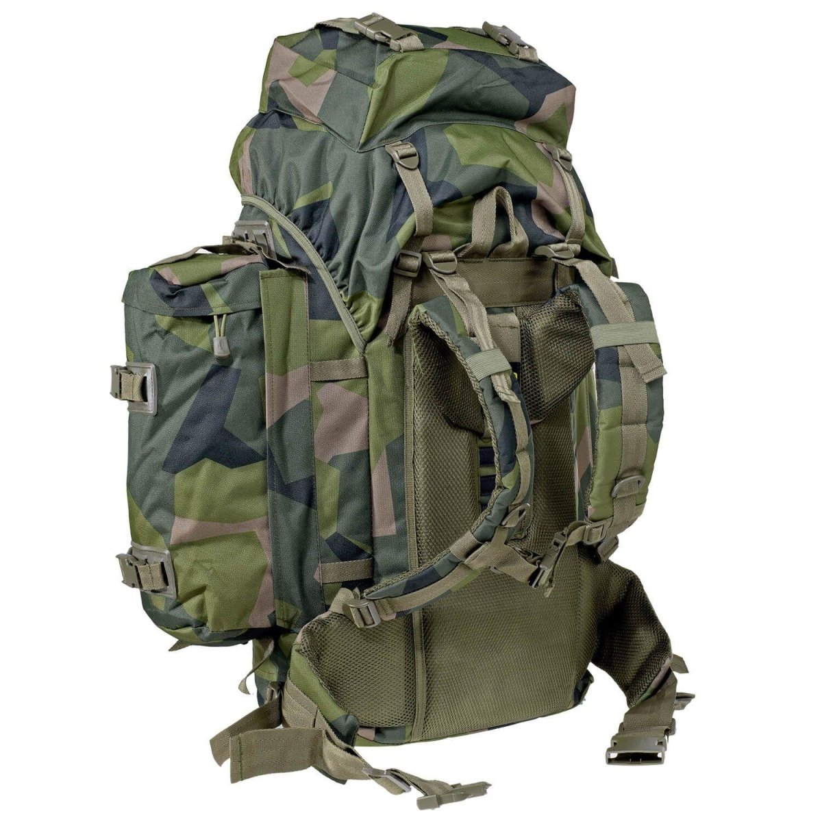 A.Blochl BW Bergwanderrucksack Campingrucksack Outdoorrucksack groß M90 camo NEU