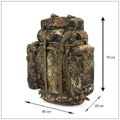 A.Blochl BW Berg Trekkingrucksack Camping großer Rucksack Flecktarn Camouflage