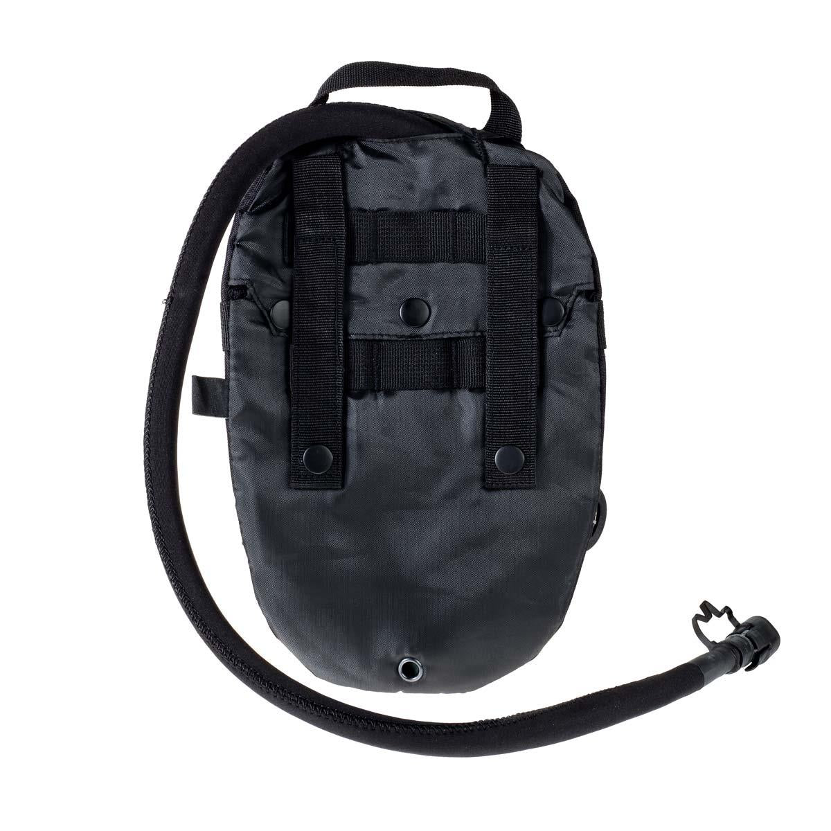 A.Blochl Trinkrucksack kompakt Trekking Wasserbeutel 1,5Liter MOLLE schwarz NEU