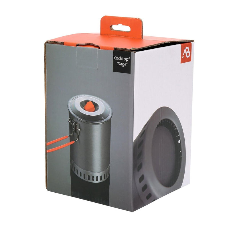 A.Blochl Sage saucepan and dishes set lightweight fast heating aluminum gray NEW - GoMilitar