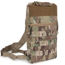 A.Blochl TF2 trekking hydration pack in MTP camo with 1.5L water bag and MOLLE attachment system for outdoor use