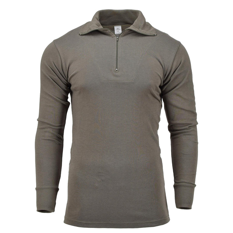Blochl Brand Militär-Stil Jersey-Hemden Thermo-Unterhemden mit hohem Kragen NEU
