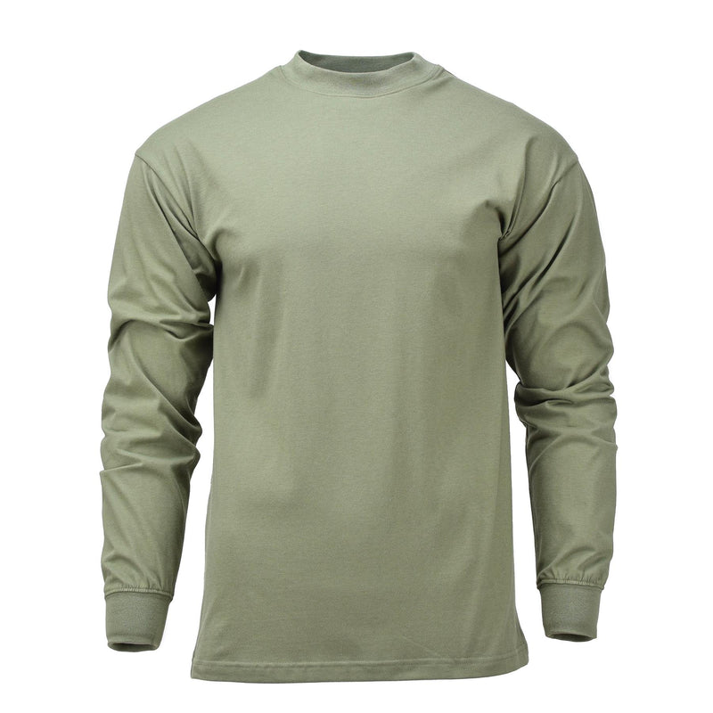 Tschechisches Militärhemd langärmelig oliv Unterwäsche 2. Schicht Wanderuniform NEU