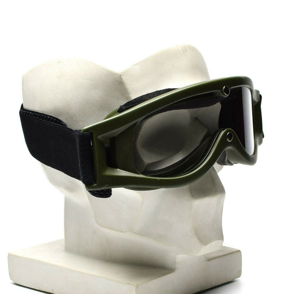 Original niederländische Armee Schutzbrille Augenschutz Glas Militär Sonne Sand Wind NEU