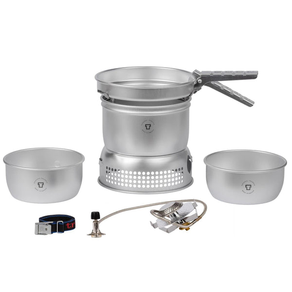 Trangia ultraleichtes Wander-Outdoor-Kompaktkocher-Set, Koch- und Rucksackbrenner