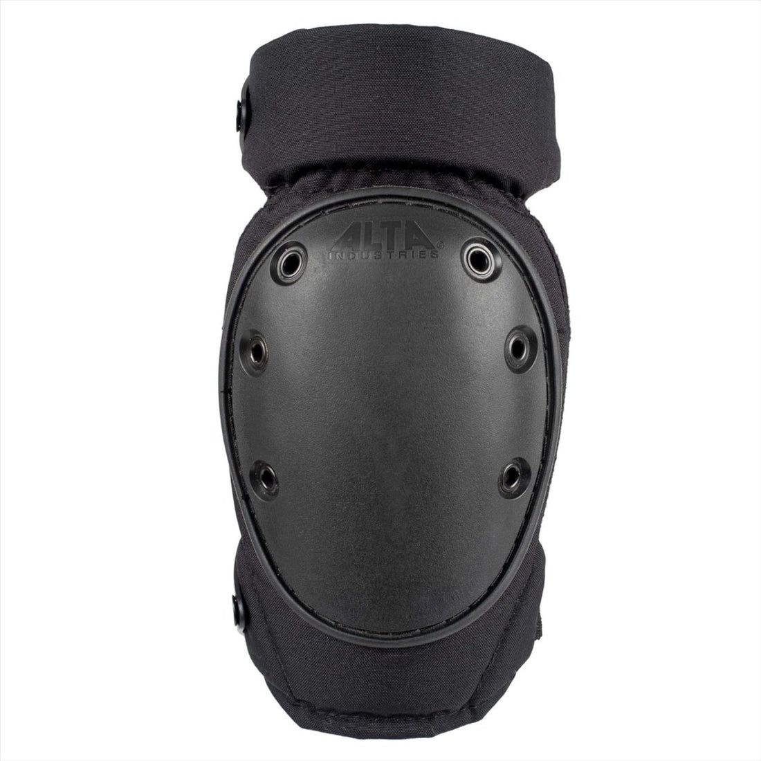 AltaCONTOUR Taktische Knieschützer, lange Kappe, ergonomische Konturform, AltaLok Schwarz