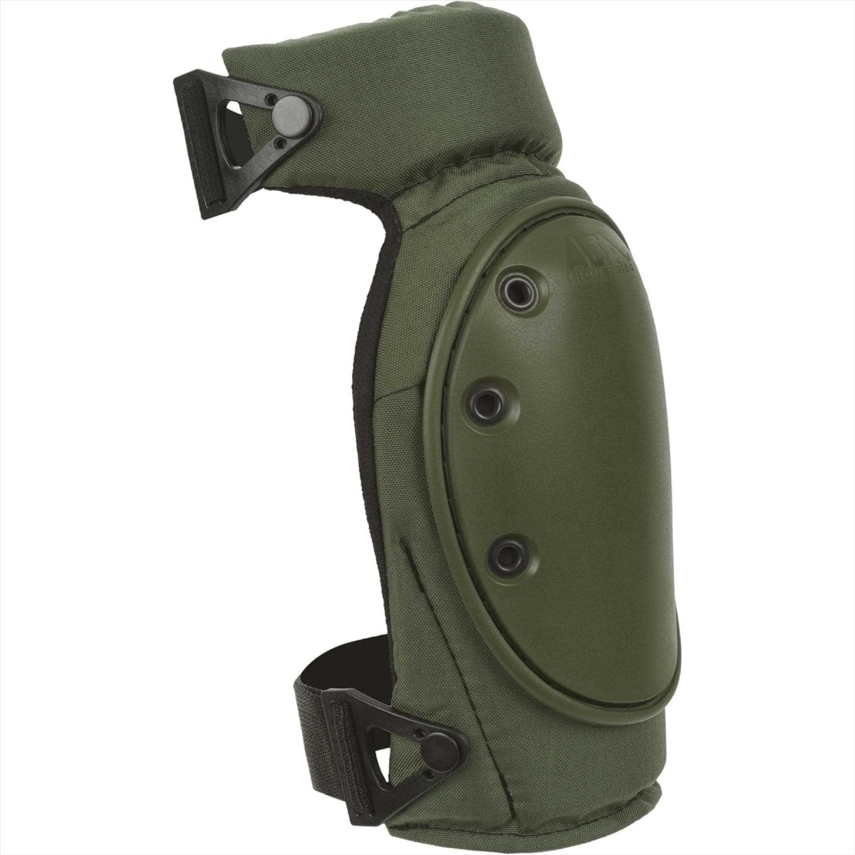 AltaCONTOUR Taktische Knieschoner, lange Kappe, ergonomische Konturform, AltaLok Olive