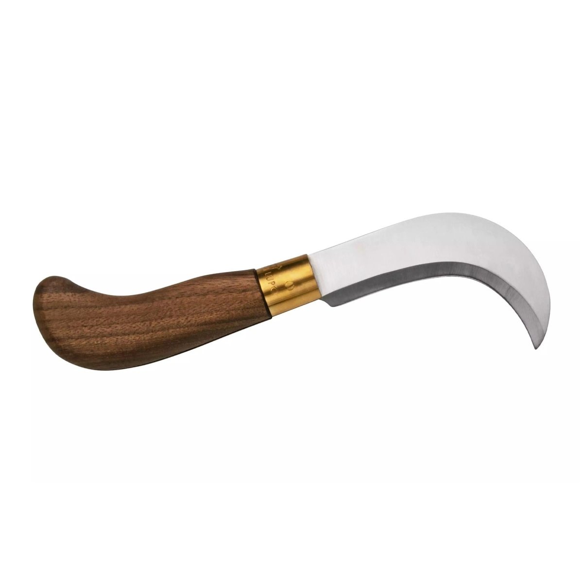 Antonini Old Bear Klappmesser, 9,5 cm, Griff aus Edelstahl, Walnussholz