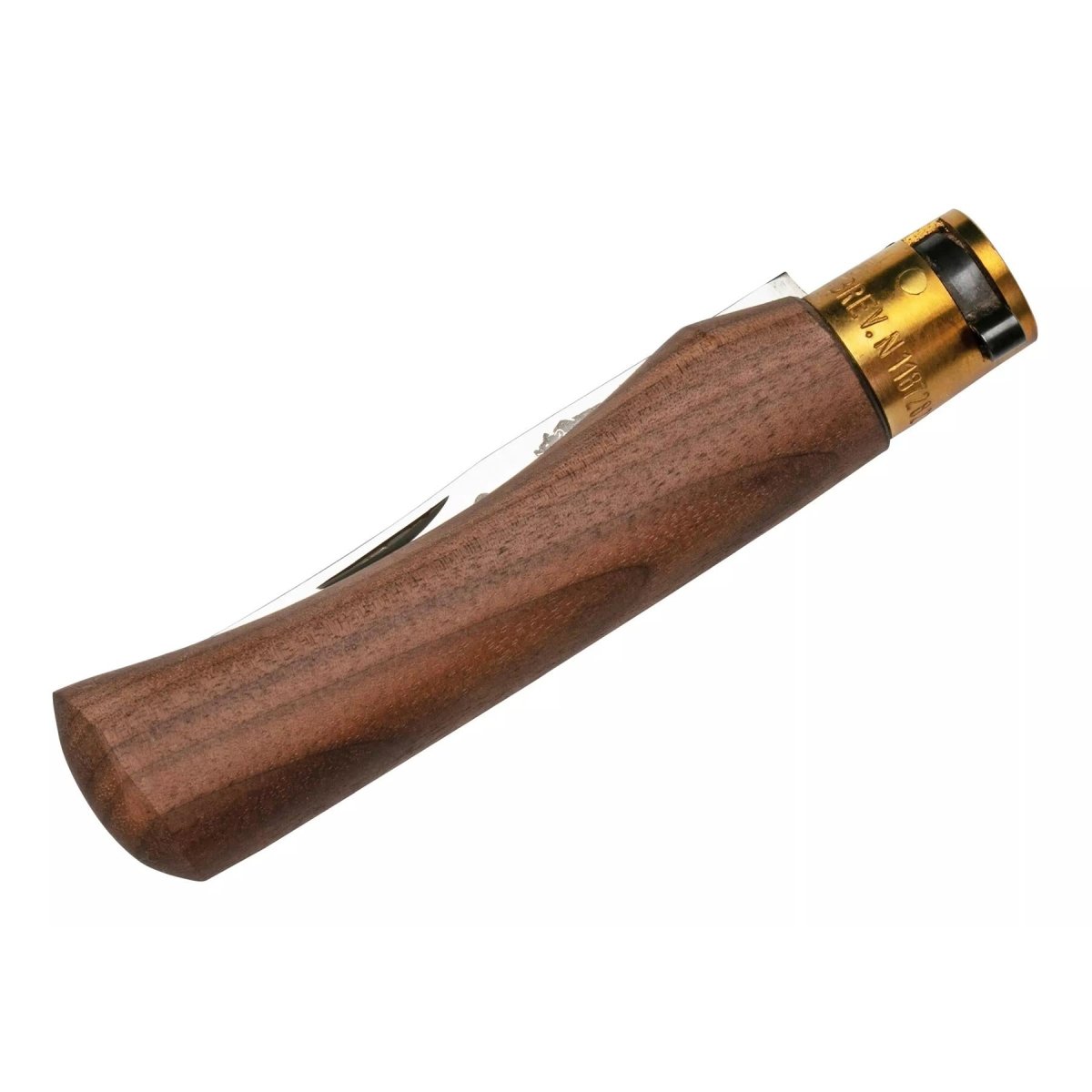 Antonini Old Bear Taschenmesser, 10 cm Klinge aus Edelstahl, Griff aus Walnussholz