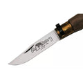 Antonini Old Bear Taschenmesser, 7 cm Edelstahlklinge, Griff aus Walnussholz