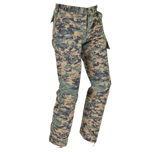 Mil-Tec Brand US Army Style digitale Woodland-Tarnhose Feldtruppenhose