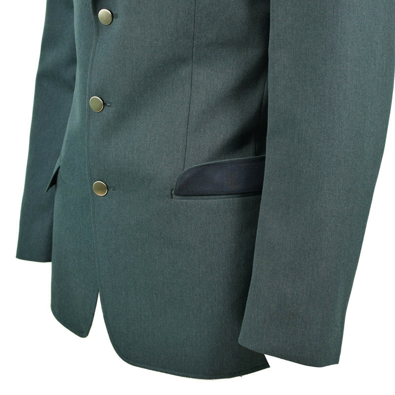 Original Deutsche Polizeijacke Grün Formelle Uniform Militär NEU