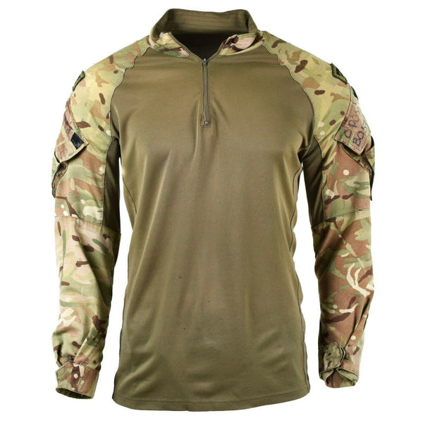 Original britisches Unterkörperpanzerhemd UBAC MTP Camouflage Militärausgabe Sweatshirt