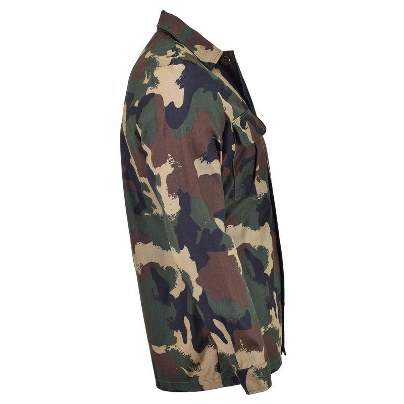Original ungarische Armee Kampf Feld Bluse Camouflage Shirt Militär Überschuss NEU