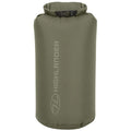 Original schottische Militär-Trockentaschen, 1 l–40 l, Rollverschluss, Schnellverschluss, Olivgrün