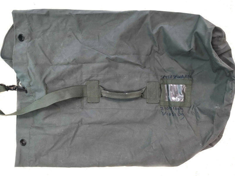 Original holländischer Militär Seesack 100Liter Ripstop Sack Canvas Kit oliv