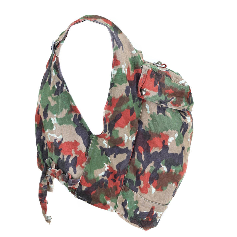Original Schweizer Armee Kampf TAZ 83 Camo Weste Rucksack Daypack Militär Schweiz