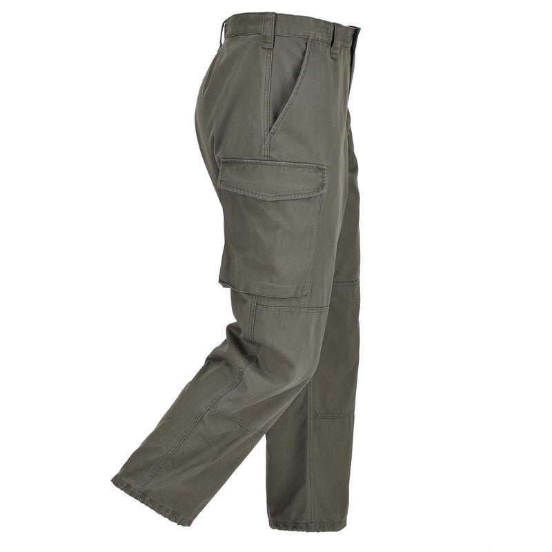 Original Österreichische Bundeswehr Hose OD Militär Feldhose Olive BDU Cargo