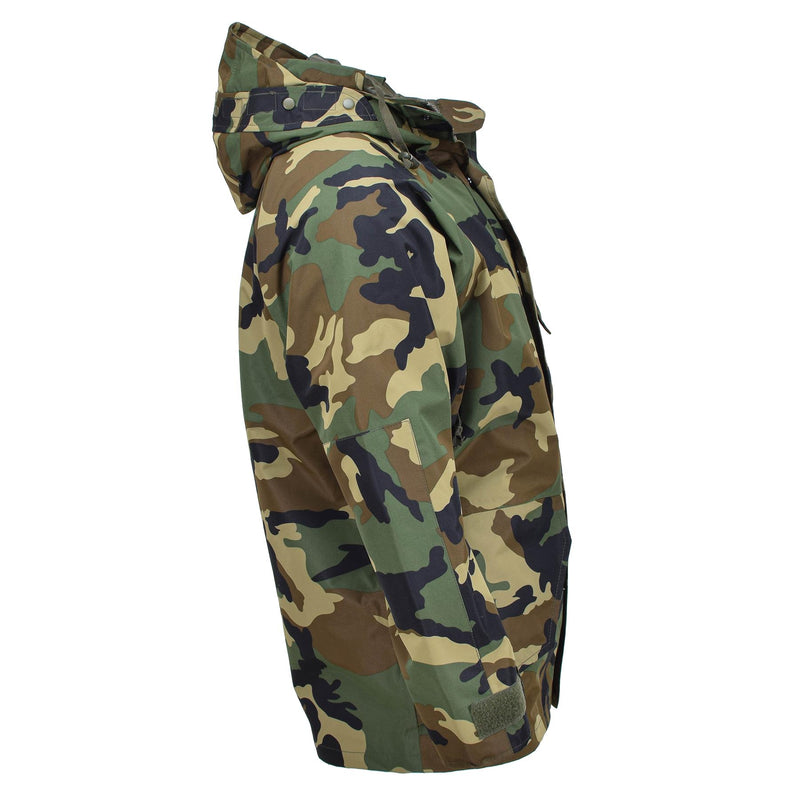 MIL-TEC Militärjacke im Regen- und Winterstil, 3-lagig, winddicht, Goretex, NEU