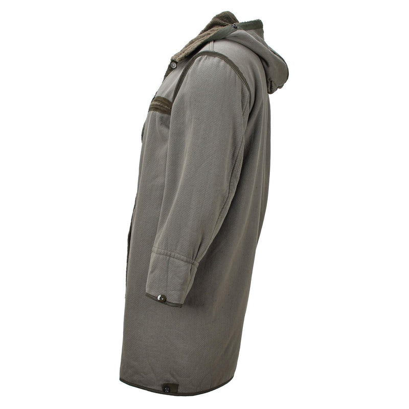 Original Bundeswehr Langparka Kunstfellfutter Thermokapuze Army oliv