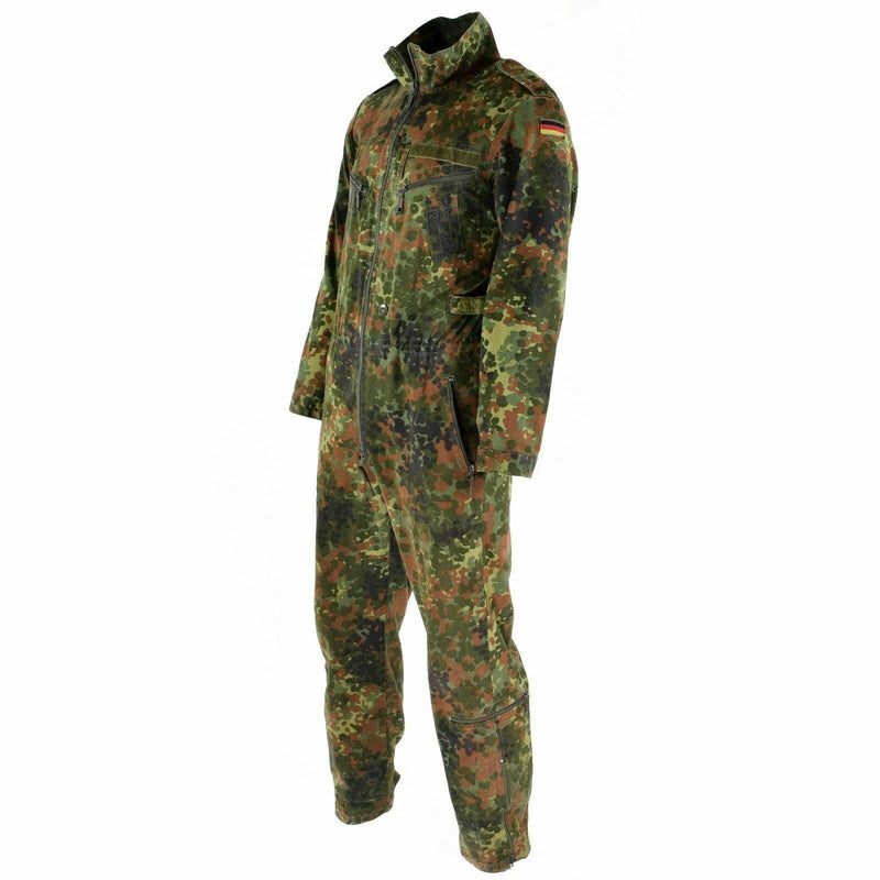 Original Bundeswehr Flecktarn Camouflage Overall Panzerkampfanzug Overall