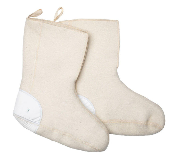 Original Mukluk Innenstiefel Kaltwetter Wolle Vintage Stiefel warm Liner weiß NEU